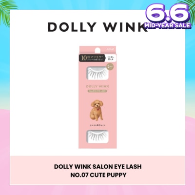DOLLY WINK Salon Eye Lash No.7 (Suitable For Daily Usage, Reusable) 2s