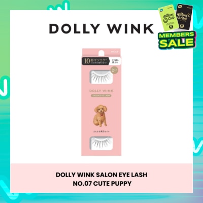 DOLLY WINK Salon Eye Lash No.7 (Suitable For Daily Usage, Reusable) 2s