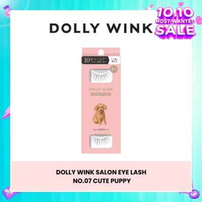DOLLY WINK Salon Eye Lash No.7 (Suitable For Daily Usage, Reusable) 2s