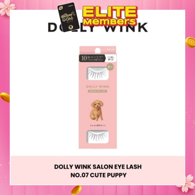 DOLLY WINK Salon Eye Lash No.7 (Suitable For Daily Usage, Reusable) 2s&nbsp;(Expiry: Jul`2026)