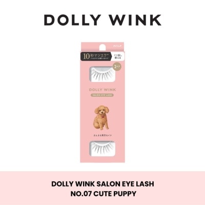 DOLLY WINK Salon Eye Lash No.7 (Suitable For Daily Usage, Reusable) 2s