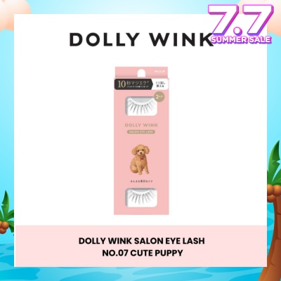 DOLLY WINK Salon Eye Lash No.7 (Suitable For Daily Usage, Reusable) 2s