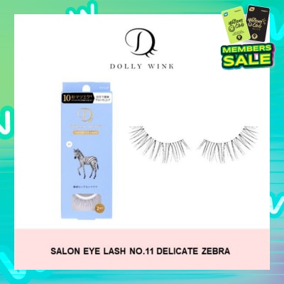 DOLLY WINK Salon Eye Lash No.11 (Suitable For Daily Usage, Reusable) 2s