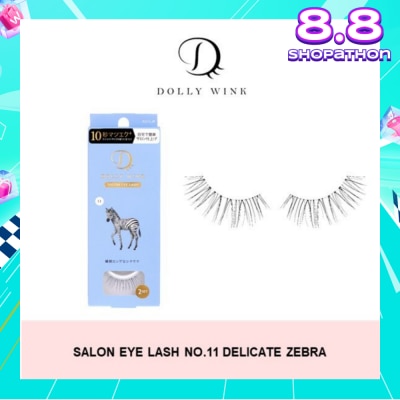 DOLLY WINK Salon Eye Lash No.11 (Suitable For Daily Usage, Reusable) 2s