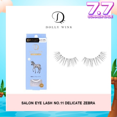 DOLLY WINK Salon Eye Lash No.11 (Suitable For Daily Usage, Reusable) 2s