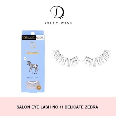 DOLLY WINK Salon Eye Lash No.11 (Suitable For Daily Usage, Reusable) 2s