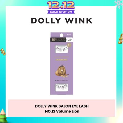 DOLLY WINK Salon Eye Lash No.12 2s (Expiry: May`2026)
