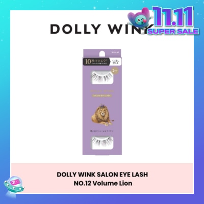 DOLLY WINK Salon Eye Lash No.12 2s (Expiry: May`2026)