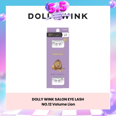 DOLLY WINK - Salon Eye Lash No.12 2s (Expiry: Dec`2026)