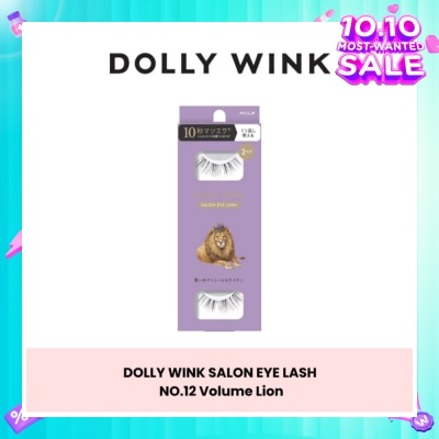 DOLLY WINK Salon Eye Lash No.12 2s (Expiry: May`2026)