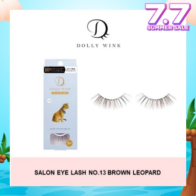 DOLLY WINK Salon Eye Lash No.13 (Suitable For Daily Usage, Reusable) 2s