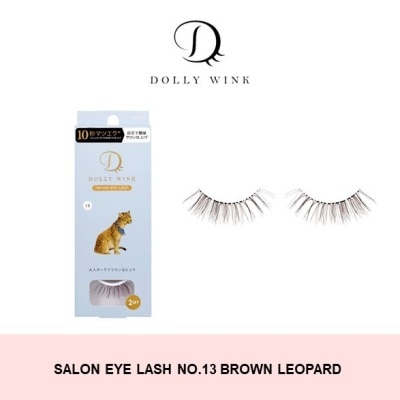 DOLLY WINK Salon Eye Lash No.13 (Suitable For Daily Usage, Reusable) 2s