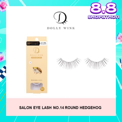 DOLLY WINK Salon Eye Lash No.14 (Suitable For Daily Usage, Reusable) 2s