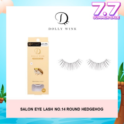 DOLLY WINK Salon Eye Lash No.14 (Suitable For Daily Usage, Reusable) 2s