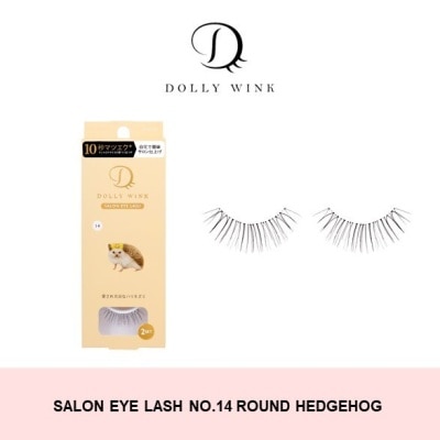 DOLLY WINK Salon Eye Lash No.14 (Suitable For Daily Usage, Reusable) 2s