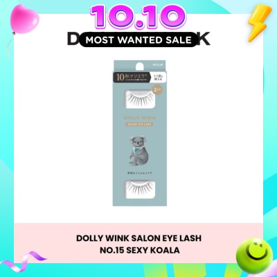 DOLLY WINK Salon Eye Lash No.15 (Suitable For Daily Usage, Reusable) 2s image