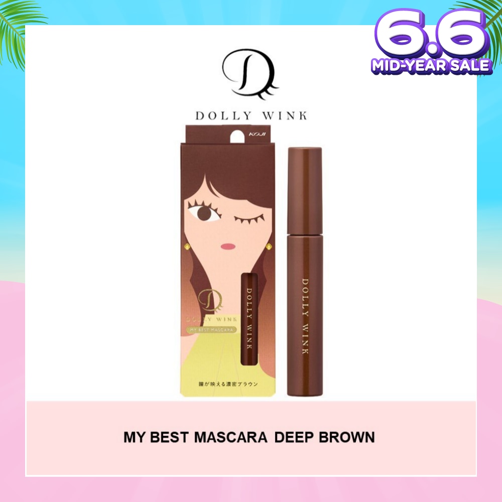 My Best Mascara Waterproof Colour Mascara (Deep Brown) 1s