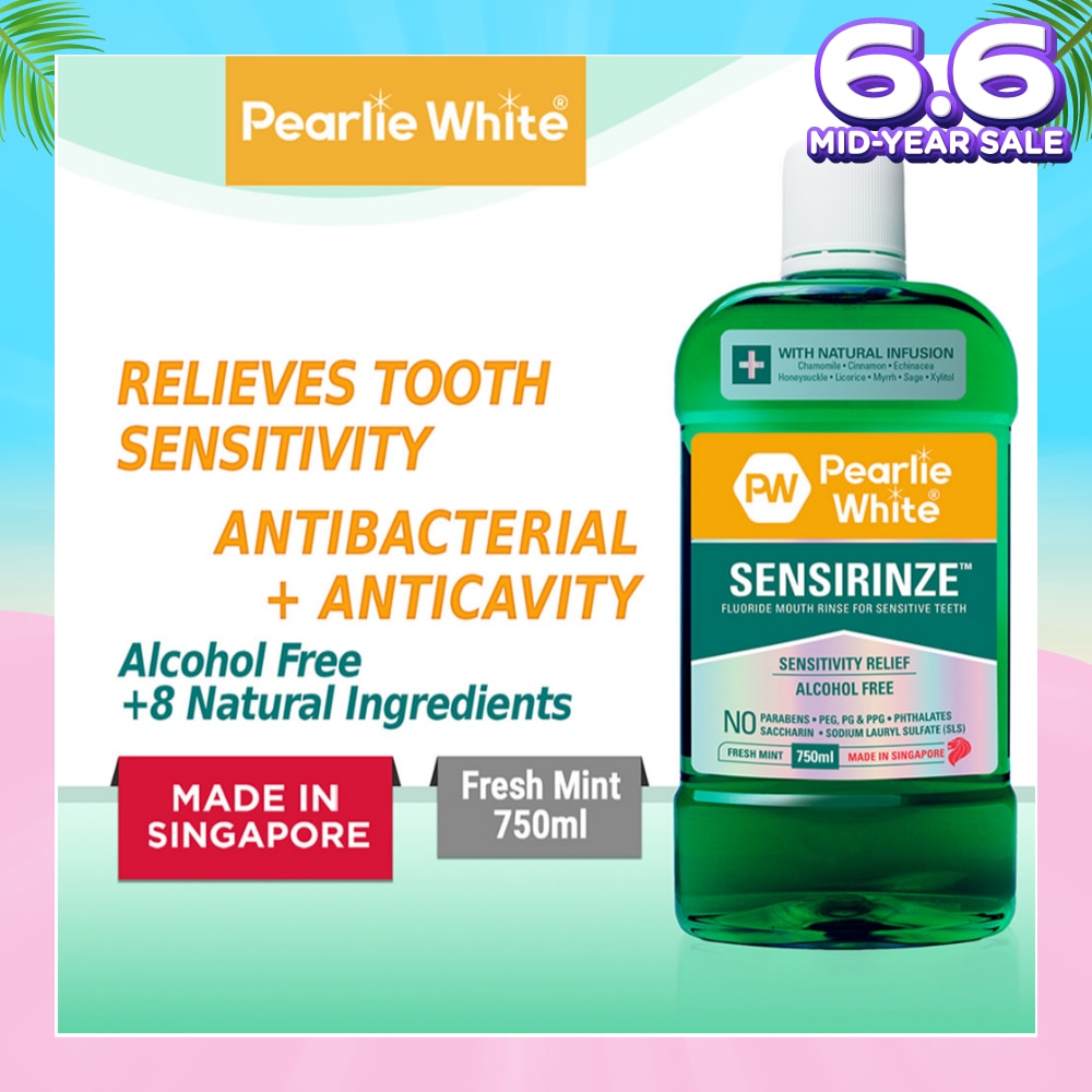 Sensirinze Fluoride Mouth Rinse 750ml