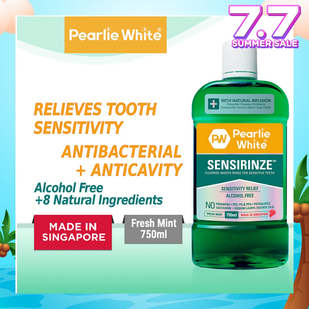 Sensirinze Fluoride Mouth Rinse 750ml