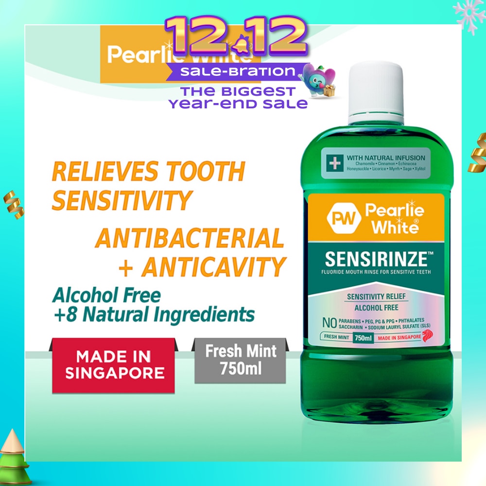 Sensirinze Fluoride Mouth Rinse 750ml