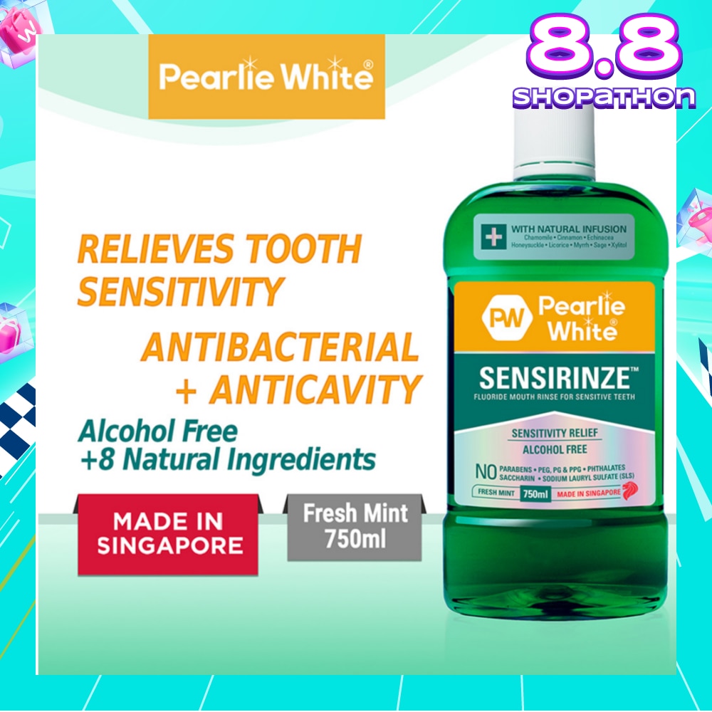 Sensirinze Fluoride Mouth Rinse 750ml