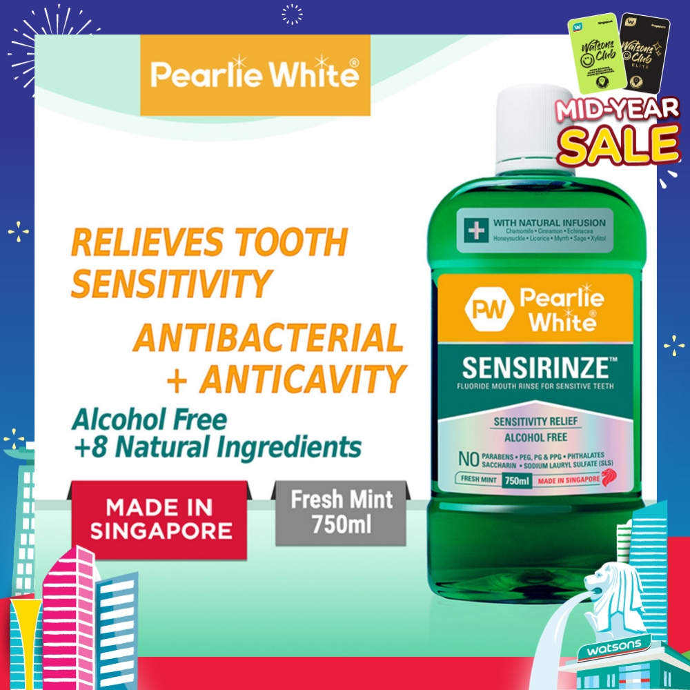 Sensirinze Fluoride Mouth Rinse 750ml