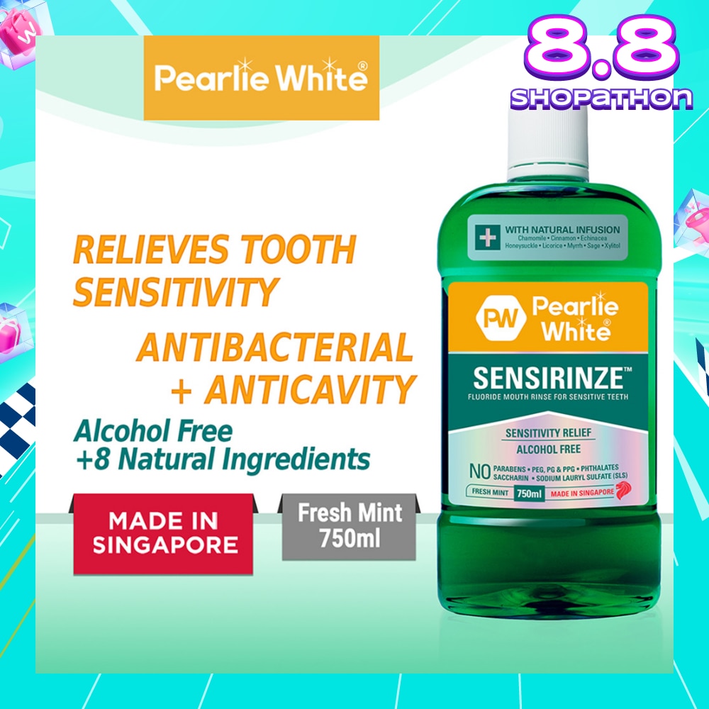 Sensirinze Fluoride Mouth Rinse 750ml