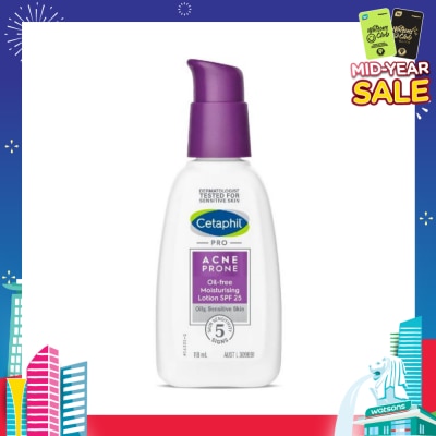 CETAPHIL PRO Acne Prone Oil-free Moisturising Lotion SPF25 118ml