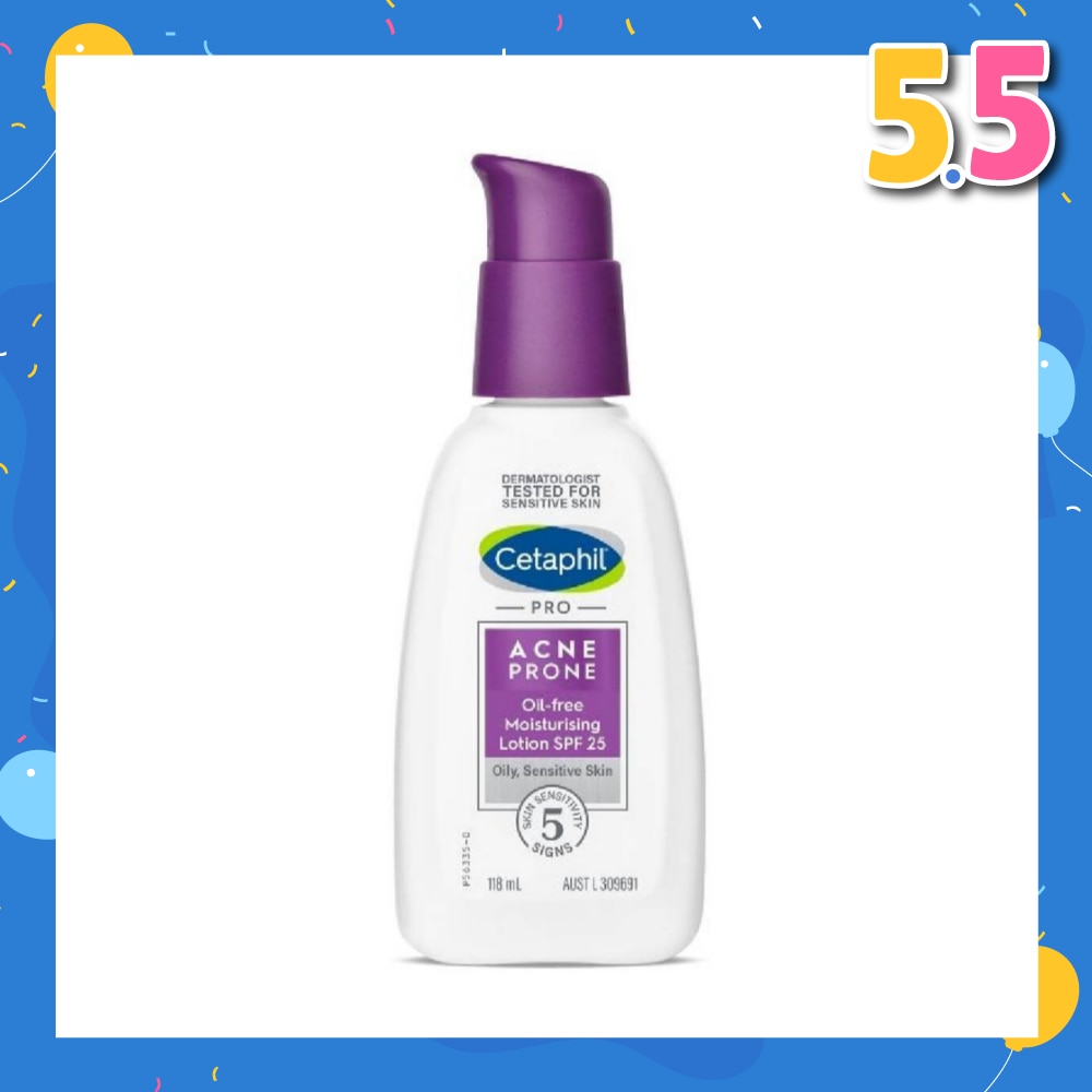 PRO Acne Prone Oil-free Moisturising Lotion SPF25 118ml
