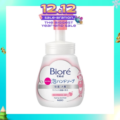 BIORE Instant Foaming Hand Wash Fruity (Anti Bacterial) 240ml