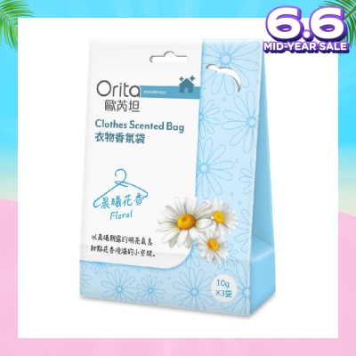 ORITA Clothes Scented Bag Floral 10g X 3s