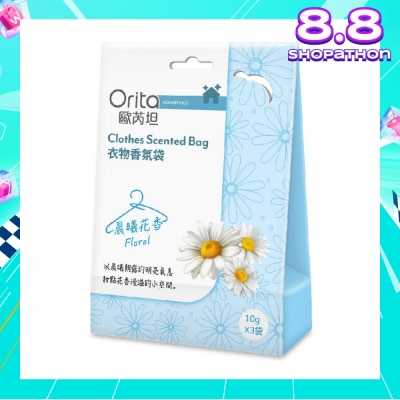 ORITA Clothes Scented Bag Floral 10g X 3s