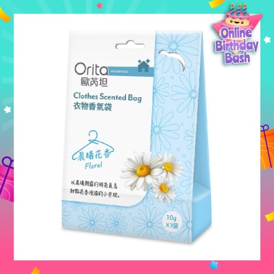 ORITA Clothes Scented Bag Floral 10g X 3s