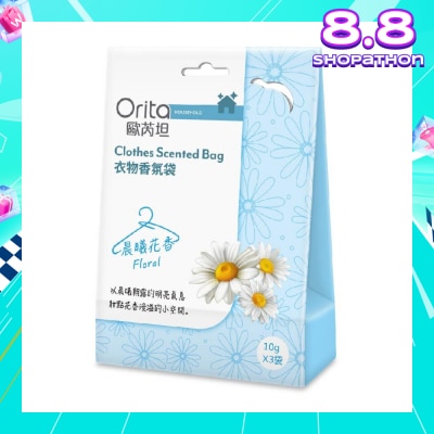 ORITA Clothes Scented Bag Floral 10g X 3s
