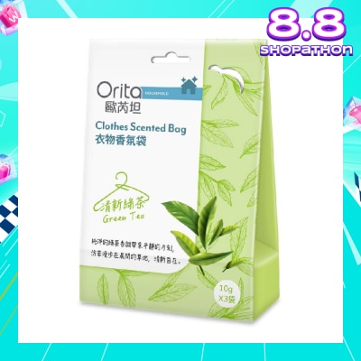 ORITA Clothes Scented Bag Green Tea 10g X 3s