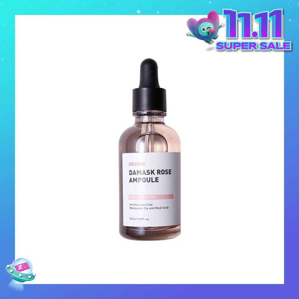 Damask Rose Scalp Moistursing Ampoule 50ml