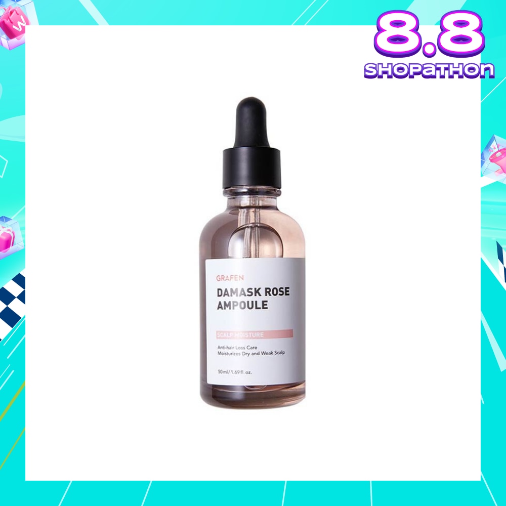 Damask Rose Scalp Moistursing Ampoule 50ml