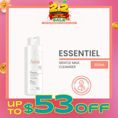 AVÈNE Eau Thermale Gentle Milk Cleanser 200ml