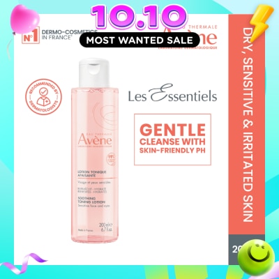 AVÈNE Gentle Makeup Remover Toning Lotion (For Dry & Sensitive Skin) 200ml (Expiry: Jul`2027) image