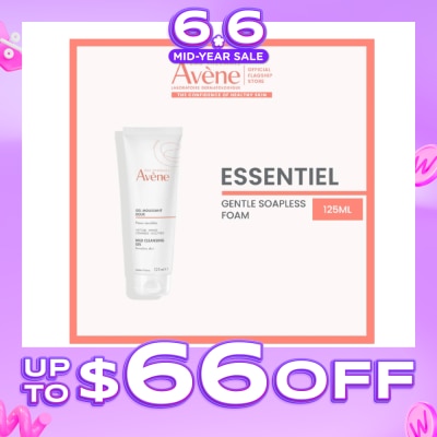 AVÈNE - Eau Thermale  Gel Moussant Soapless Foaming Gel 125ml