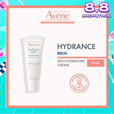 EAU THERMALE AVENE Rich Hydrating Cream (Hydrating, Softening, Soothing & Non-Sticky) 40ml