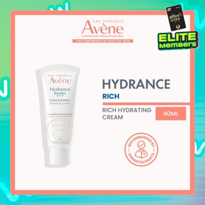 EAU THERMALE AVENE Rich Hydrating Cream (Hydrating, Softening, Soothing & Non-Sticky) 40ml