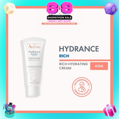 AVÈNE - Rich Hydrating Cream (Hydrating, Softening, Soothing & Non-Sticky) 40ml