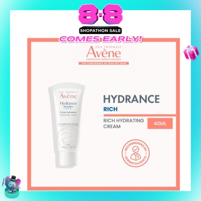 AVÈNE - Rich Hydrating Cream (Hydrating, Softening, Soothing & Non-Sticky) 40ml