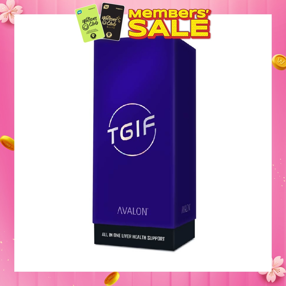 Tgif (Anti Hangover Supplement) 15s (Expiry: Mar`2026)