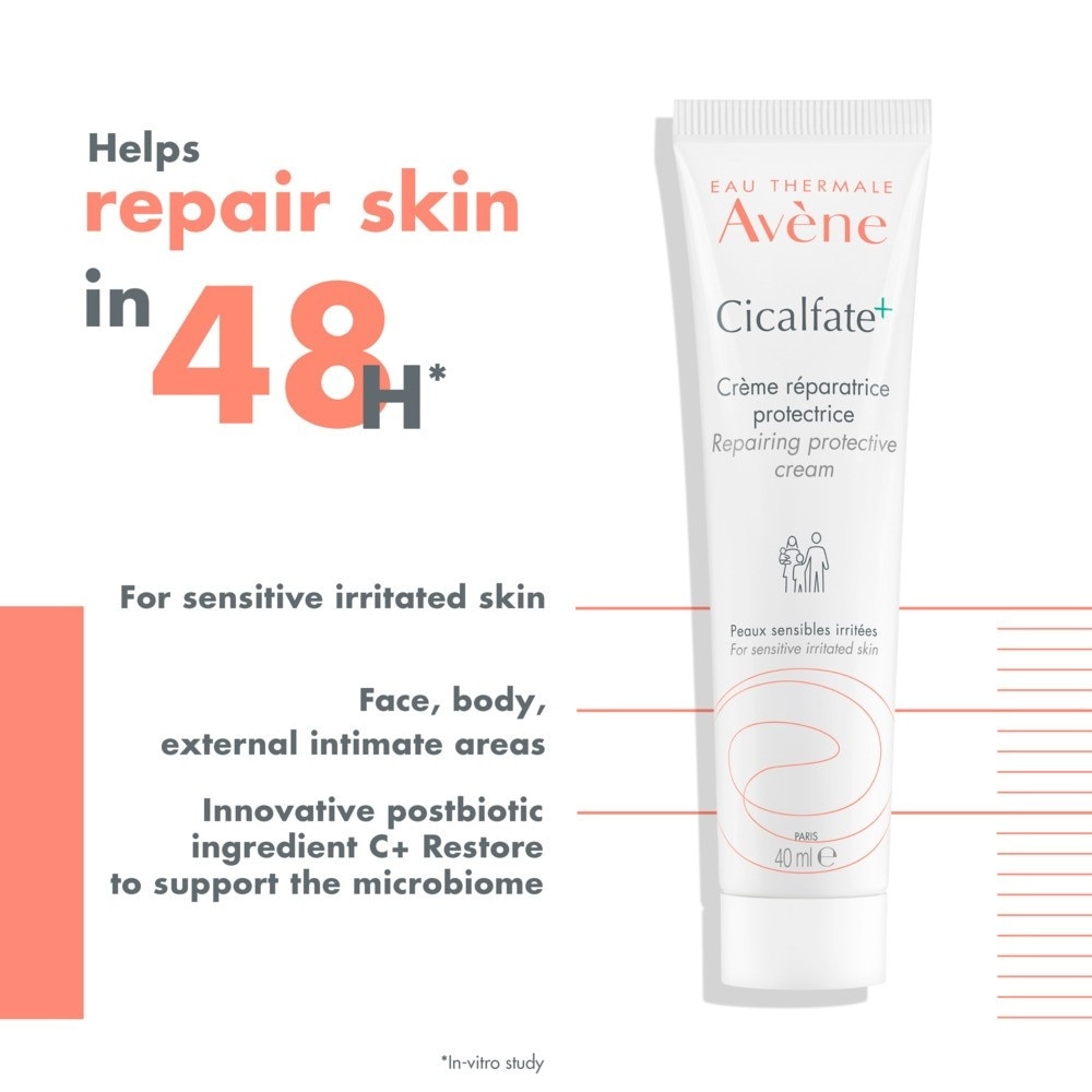 Cicalfate+ Restorative Protective Cream (For Sensitive Skin) 40ml