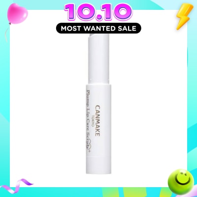 CANMAKE S01 Plum Lip Care Scrub + Water Blue 2.3g image