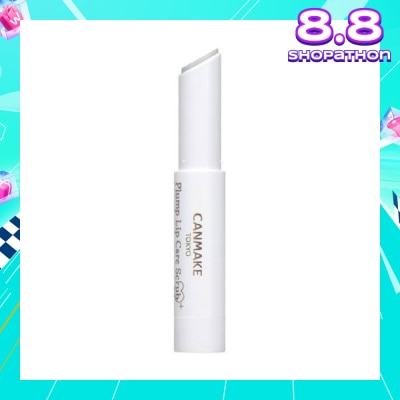 CANMAKE S01 Plum Lip Care Scrub + Water Blue 2.3g