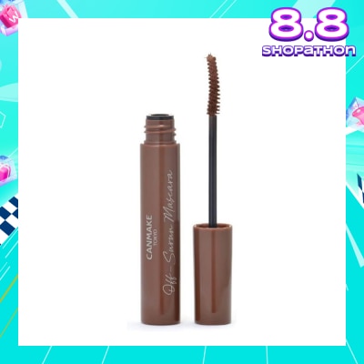 CANMAKE Off Surun Mascara 02 Milk Brown 1s