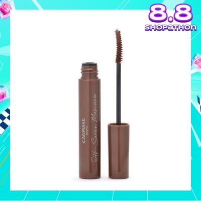 CANMAKE Off Surun Mascara 02 Milk Brown 1s